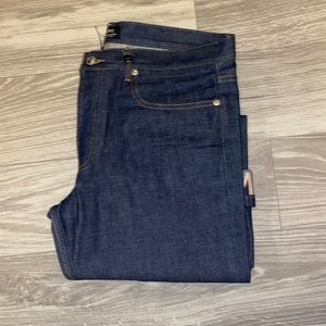 Blue A.P.C. Raw Denim 34 Straight Fit